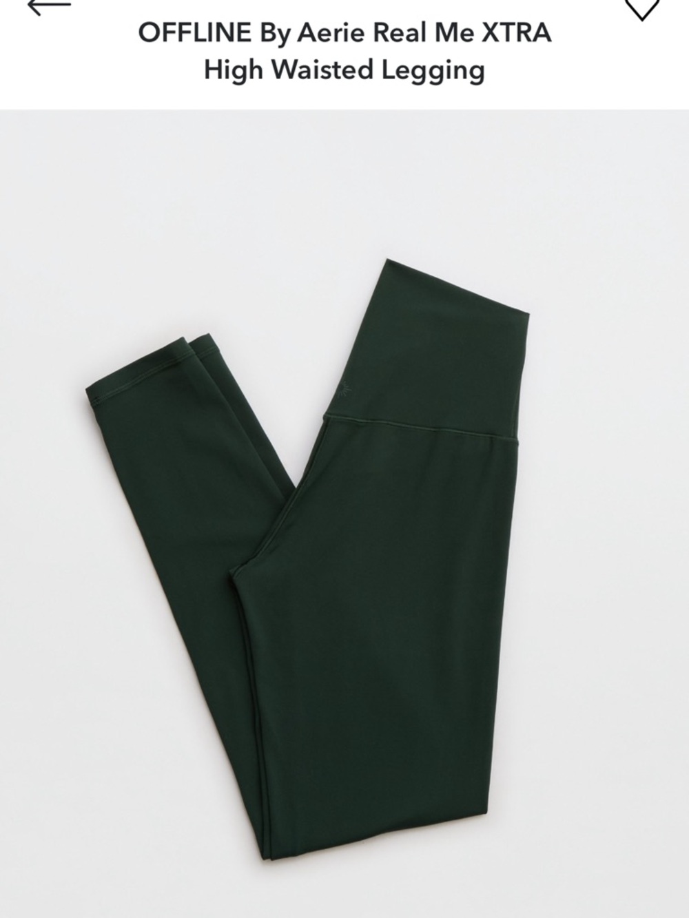 NEW Offline Green High-Waist Leggings